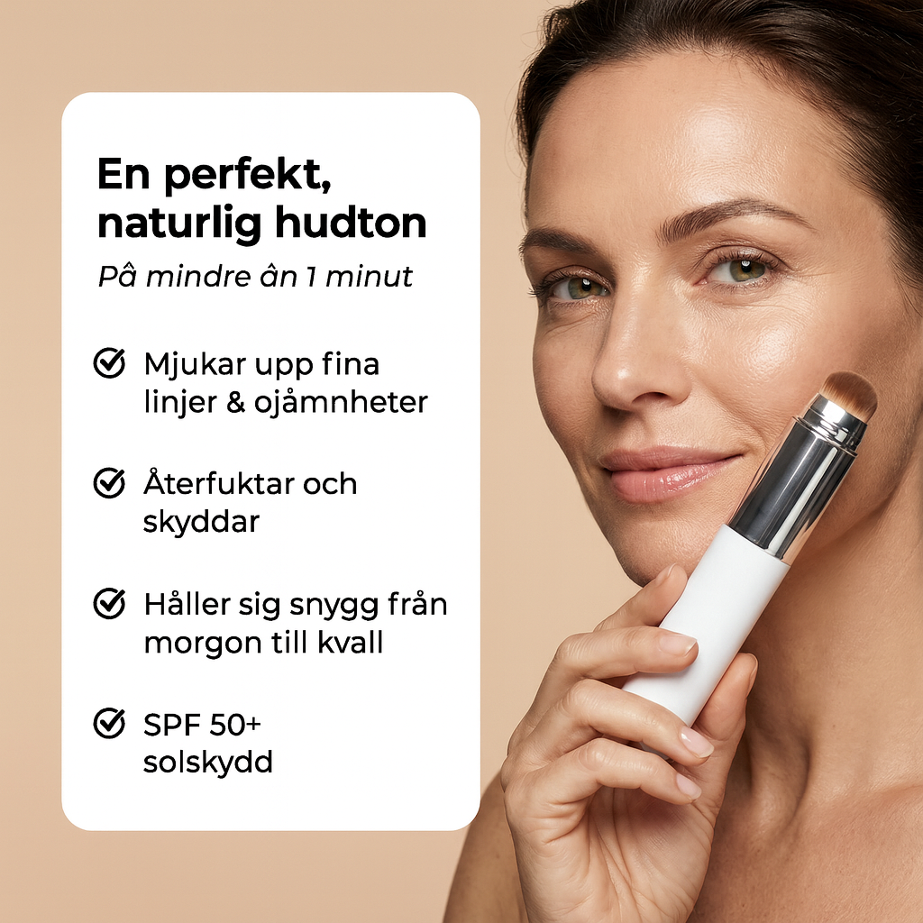 NoraSkin™ Perfect Match Foundation Stick – anpassar sig efter din hud