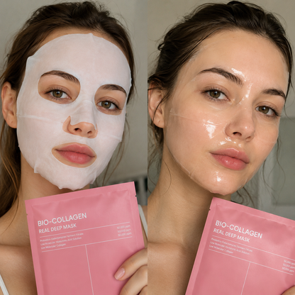 Nova Bio-Kollagen Ansiktsmask (4-pack)