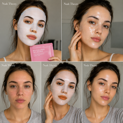 Nova Bio-Kollagen Ansiktsmask (4-pack)