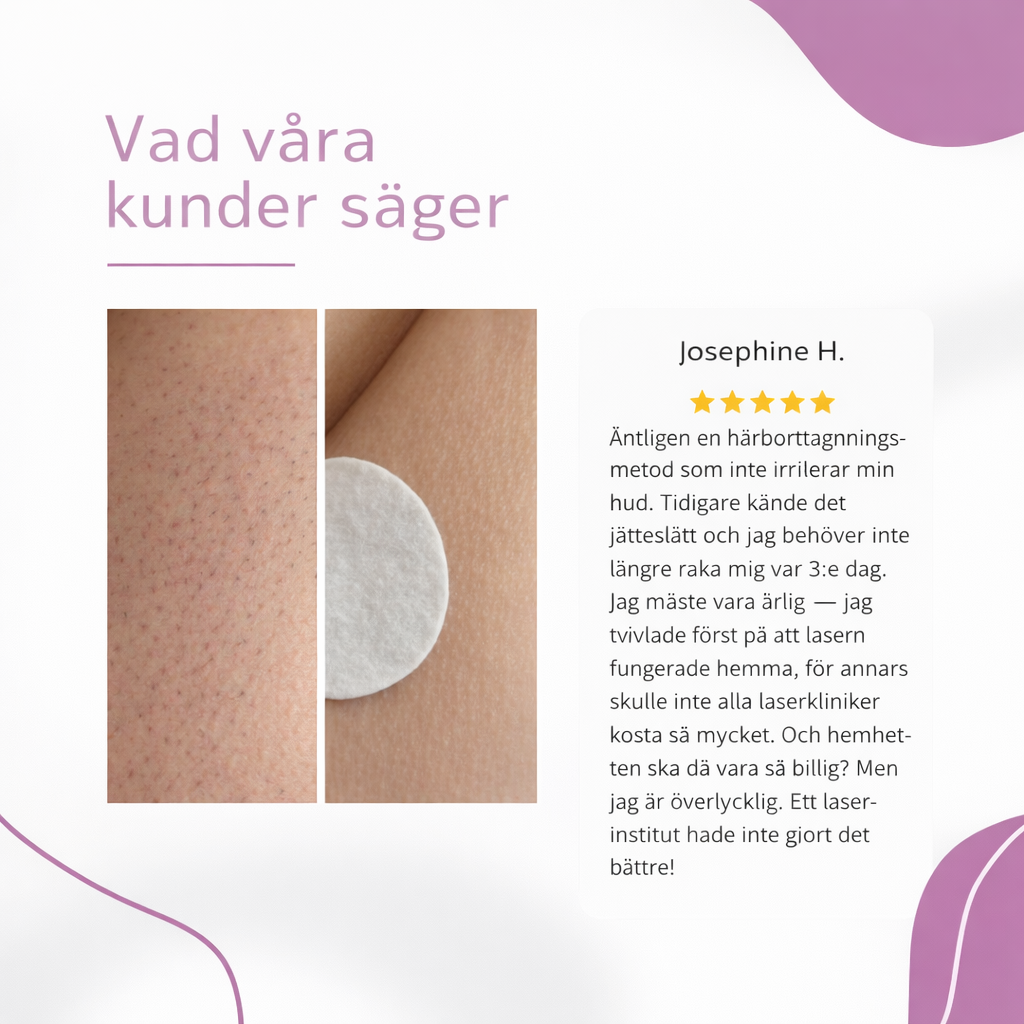 NOVA™ IPL Hårborttagning — Permanent silkeslen hud hemma
