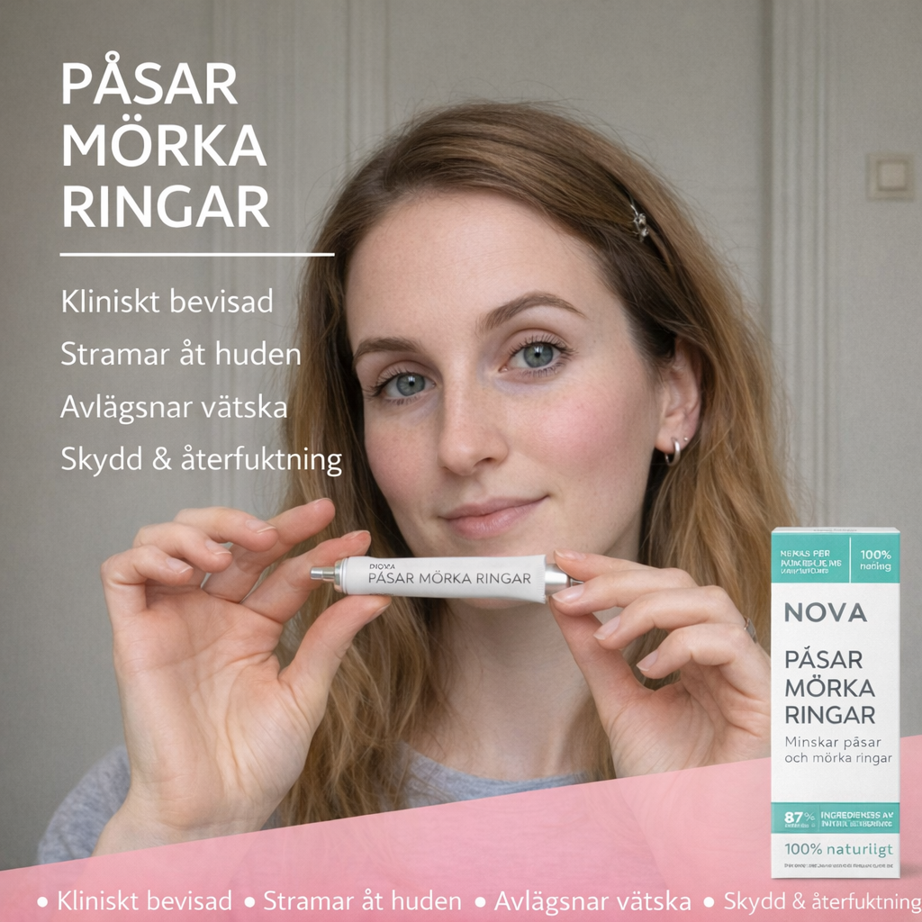 NOVA Påsar & Mörka Ringar – Ögonkräm Omedelbar Effekt