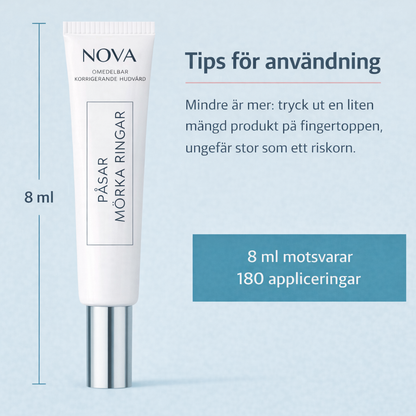 NOVA Påsar & Mörka Ringar – Ögonkräm Omedelbar Effekt