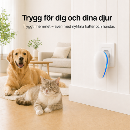 Ultraljud skadedjursavvisare – håll möss och råttor borta utan gift