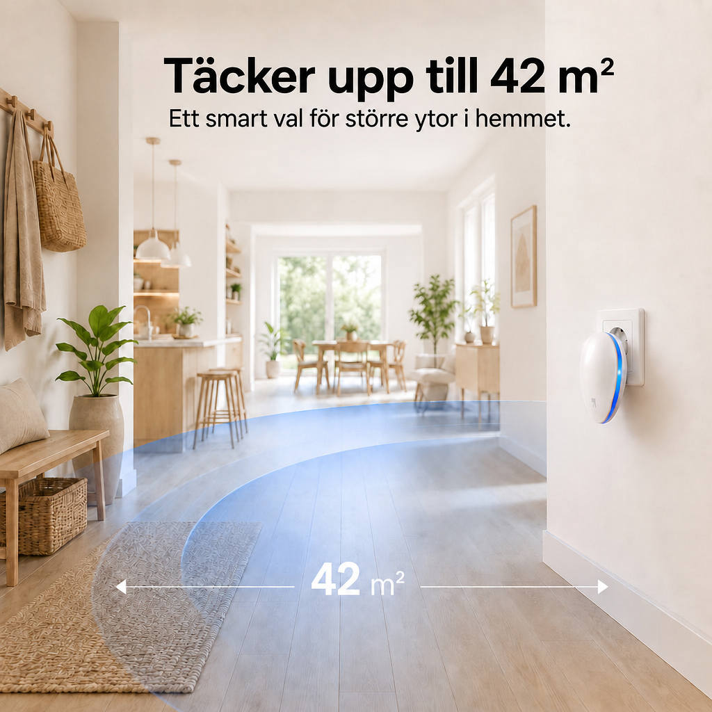 Ultraljud skadedjursavvisare – håll möss och råttor borta utan gift