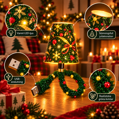 ChristmasGlow™ – Julprojektorlampa med USB